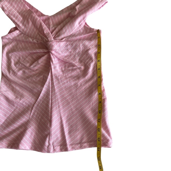 Buckle Fresh Wear Twist Front Off the Shoulder Top - Picture 6 of 7